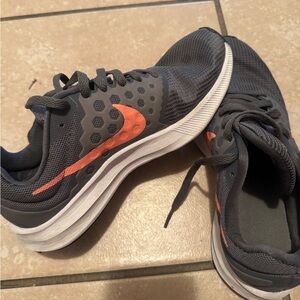 Nike Charcoal and Coral Athletic Sneakers